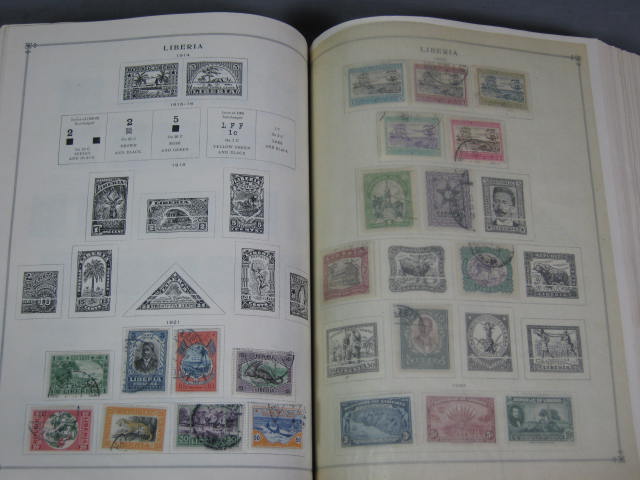 Scott International Postage Stamp Albums Part I + II NR 53