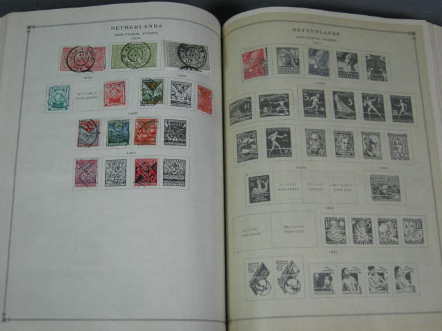 Scott International Postage Stamp Albums Part I + II NR 58