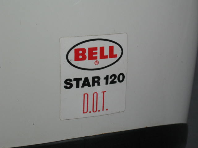 Vtg 1970s Bell Star 120 Full Face Motorcycle Helmet NR! 4