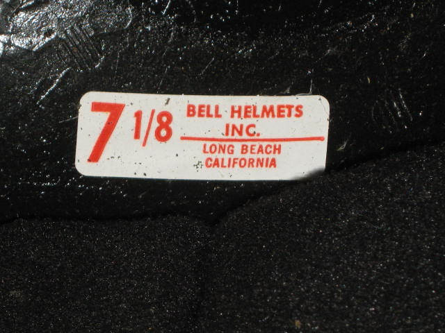 Vtg 1970s Bell Star 120 Full Face Motorcycle Helmet NR! 6