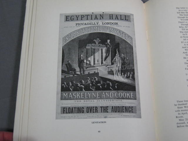RARE Maskelyne & Cooke Old Time Magic Shows Book 40/500 7
