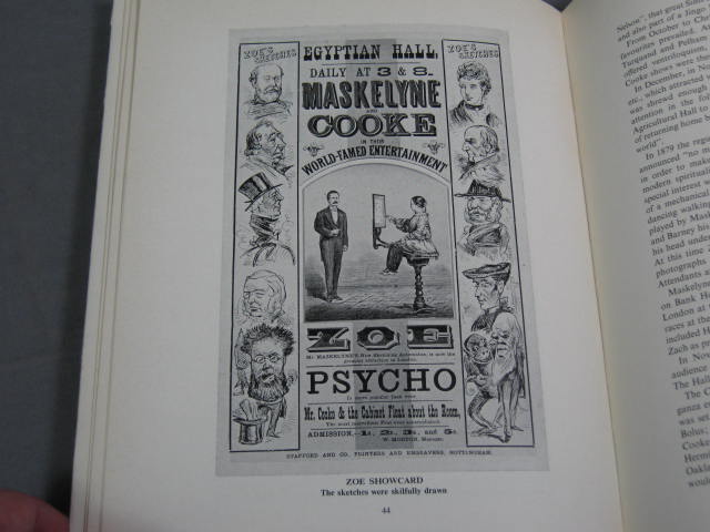 RARE Maskelyne & Cooke Old Time Magic Shows Book 40/500 8