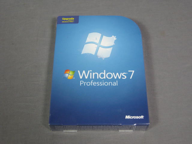 NEW Microsoft Windows 7 Professional Upgrade 32 64 Bit