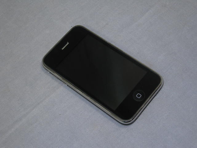 Black Apple iPhone 3G 16GB A1241 For AT&T W/ iOS 4+ NR! 1