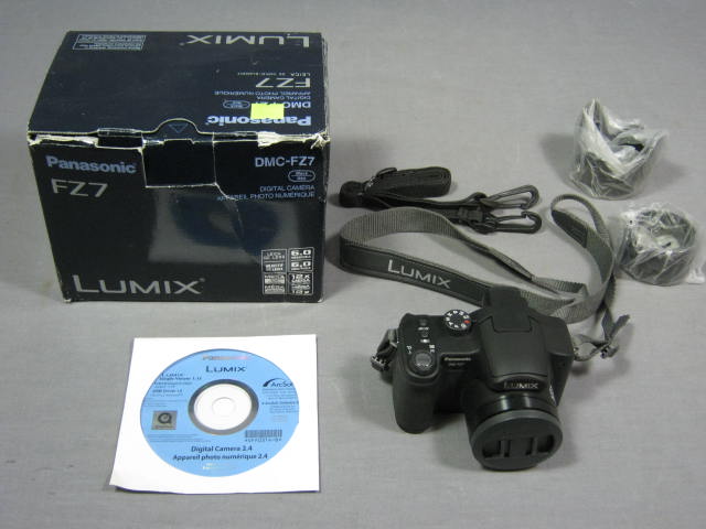 Panasonic Lumix DMC-FZ7 6MP Digital Camera 12X Optical