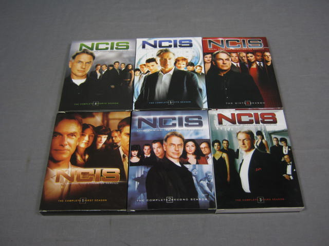 NCIS Complete Seasons 1 2 3 4 5 + 6 36 Disc DVD Set NR!