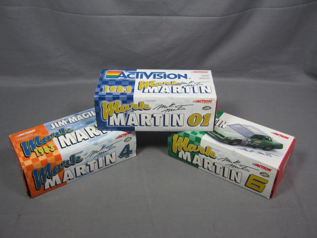3 1983 Mark Martin NASCAR Car Banks 01 4 6 Jim Magill