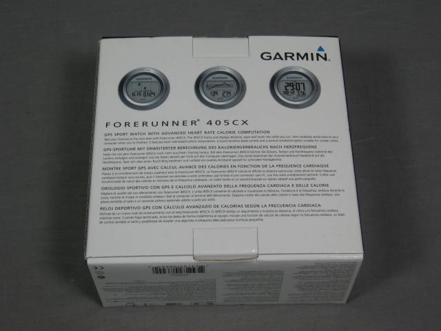 NEW Garmin Forerunner 405CX GPS Sports Watch W/ HRM+ NR 1