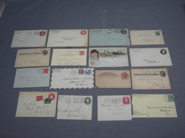 Vtg Antique 1847-1959 US Stamp Collection Album Lot NR! 1