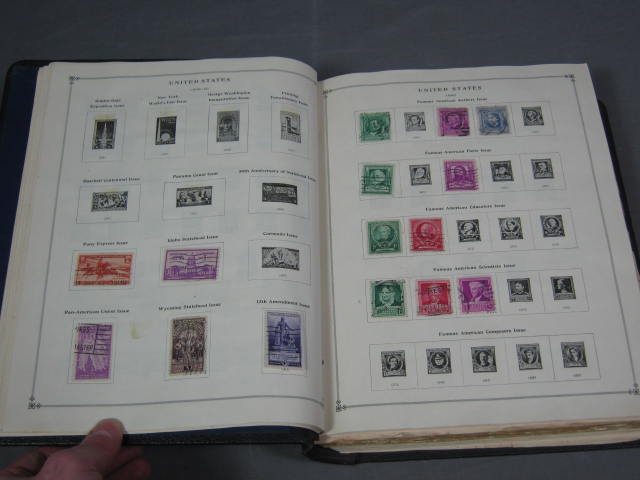 Scott International Postage Stamp Albums Part I + II NR 9