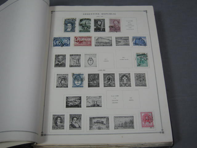 Scott International Postage Stamp Albums Part I + II NR 34