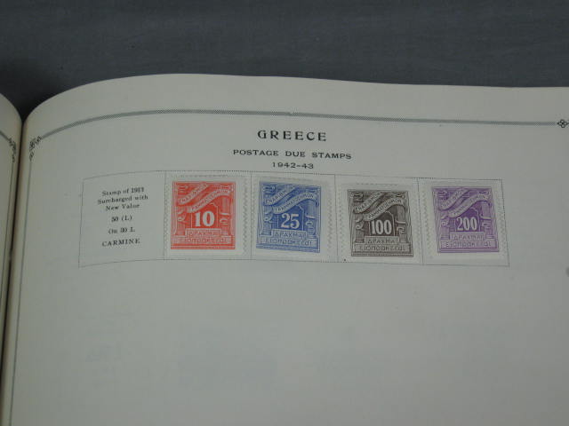 Scott International Postage Stamp Albums Part I + II NR 55