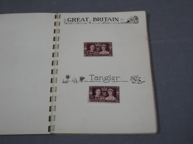 Vtg Antique 1850-1948 US Stamp Collection Album Lot NR! 2