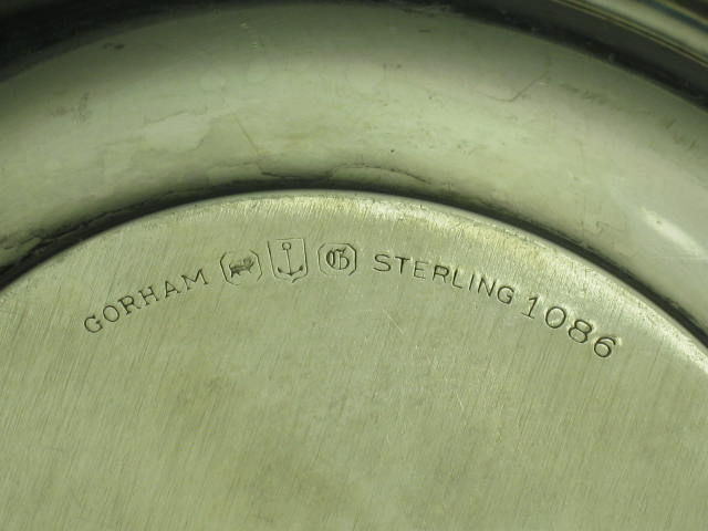 Vtg 1948 Gorham Sterling Silver Dish 3 Oz Phi Delta Chi 3