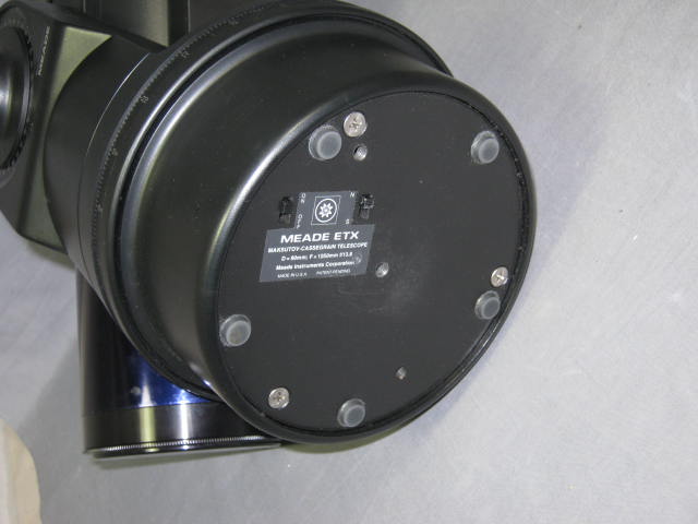 Meade ETX-90 90RA Telescope + Case 26mm Plossl Eyepiece 5