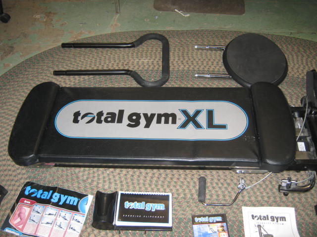 Total Gym XL Home Exercise Machine W/Pilates Package NR 1