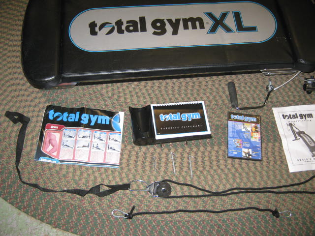 Total Gym XL Home Exercise Machine W/Pilates Package NR 2