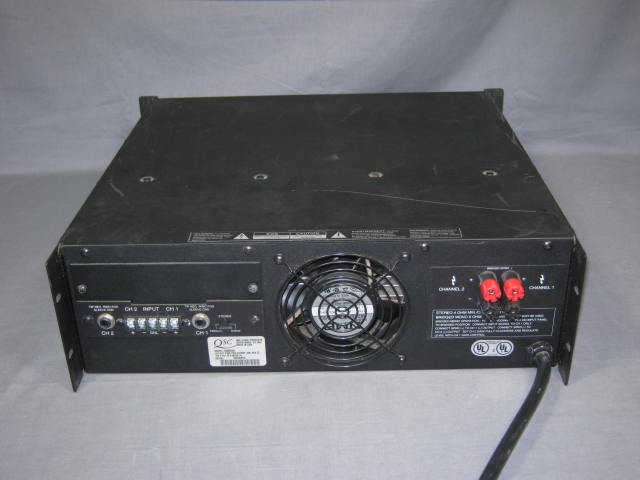 QSC MX 2000a Dual Monaural Mono Power Amplifier Amp NR! 3