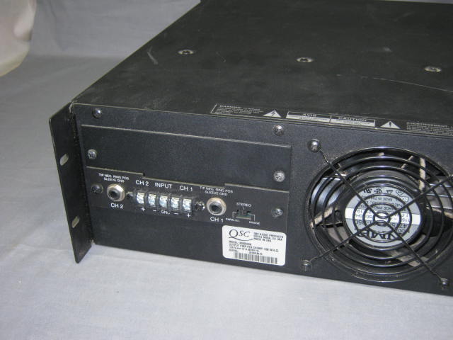 QSC MX 2000a Dual Monaural Mono Power Amplifier Amp NR! 4