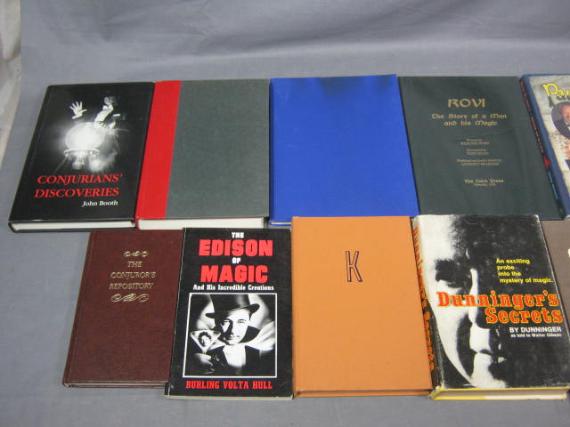 Vtg 1970s-2000 Magic Book Lot Rovi Harbin Booth Malini+ 3