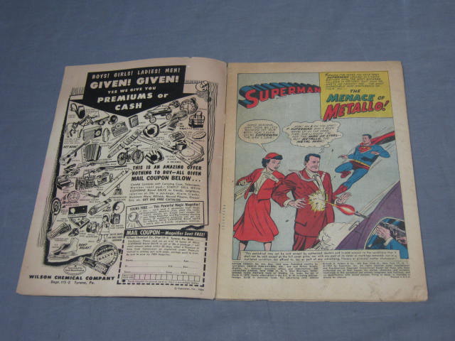 Vtg Action Comics #252 1st Origin Super Girl May 1959 1