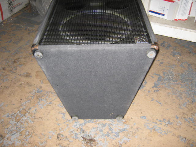 2 Genz Benz Triton PA Cabinet Tower Speakers TAC 215LH 9
