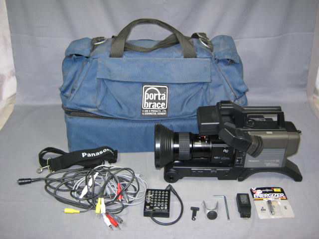 Panasonic Digital 5000 HD Video Camera +Porta-Brace Bag
