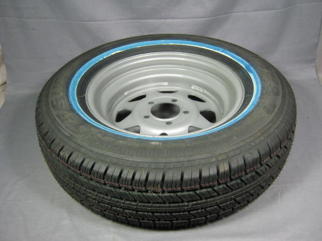 NEW Goodyear Integrity 205 75R15 Trailer Wheel Rim Tire 1