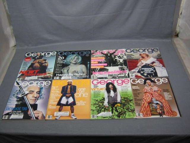 George Magazine Lot 55 Issues John F Kennedy Jr NR! 1