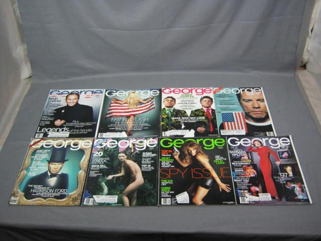 George Magazine Lot 55 Issues John F Kennedy Jr NR! 3