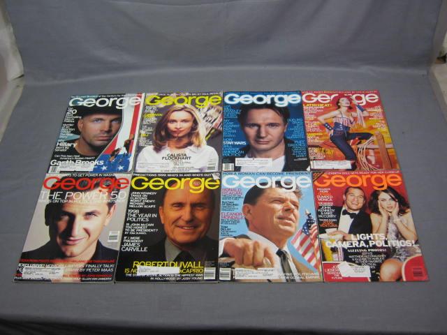 George Magazine Lot 55 Issues John F Kennedy Jr NR! 5