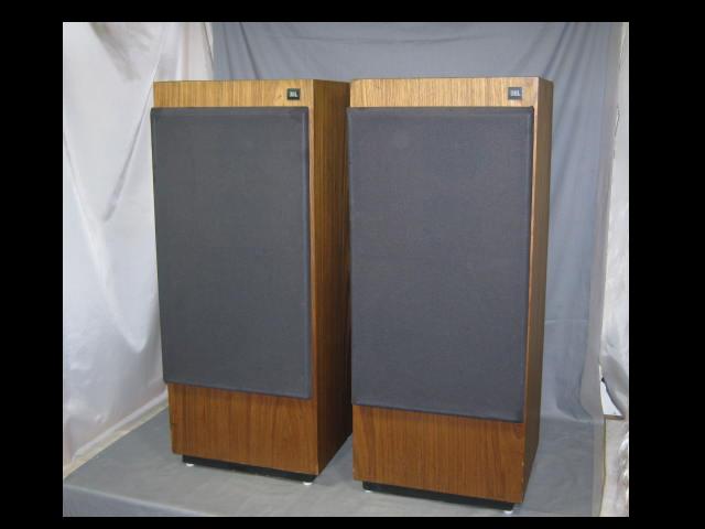 Vtg JBL Model L80T Floor Standing Stereo Speakers Pair