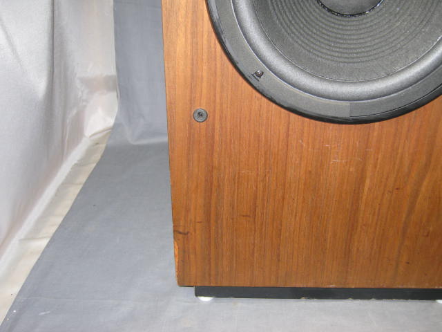 Vtg JBL Model L80T Floor Standing Stereo Speakers Pair 4