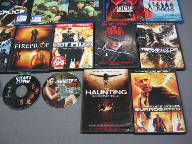 36 DVD Blu Ray Disc Movie Lot Terminator Batman Hellboy 2