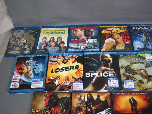 36 DVD Blu Ray Disc Movie Lot Terminator Batman Hellboy 3