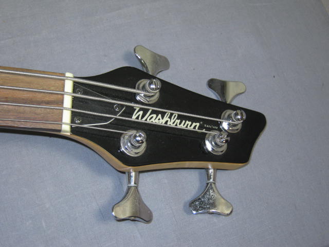 Washburn XB-100 4-String Electric Bass Guitar W/Gig Bag 3