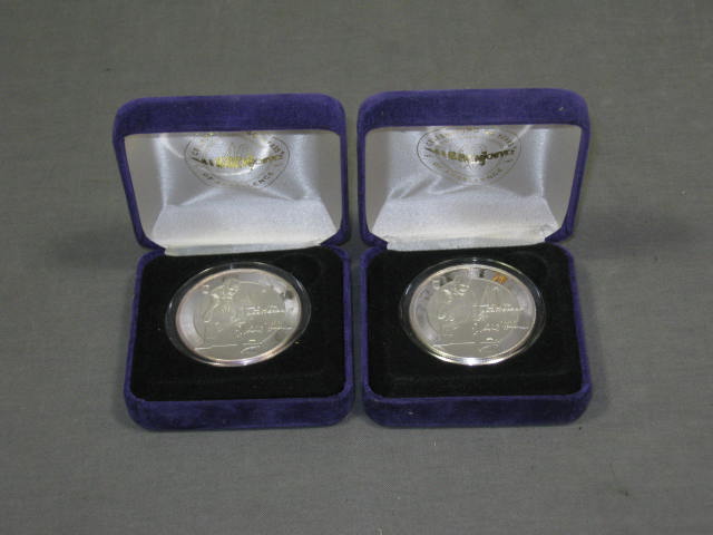 2 Gil Hibben 1 Oz .999 Fine Silver Commemorative Coins