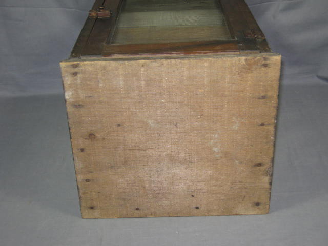 Vtg Primitive Antique Wood Pie Safe Cabinet Cupboard NR 7
