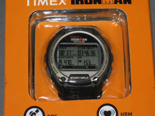 New 2010 TIMEX Ironman Global Trainer GPS HRM T5K444 NR 1