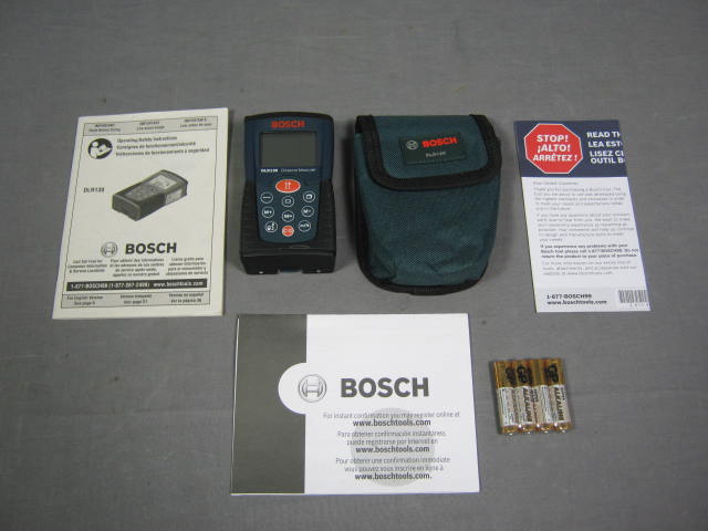 NEW Bosch DLR130 Digital Laser Distance Measurer + NR!