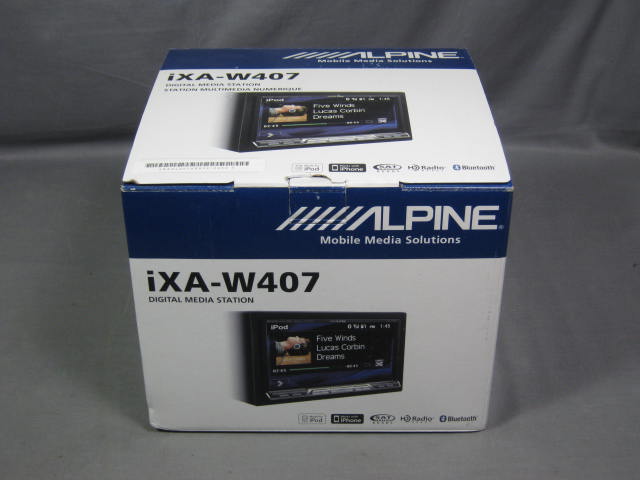 Alpine IXA-W407 Digital Media Station Display Model NR!
