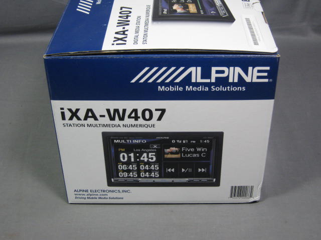 Alpine IXA-W407 Digital Media Station Display Model NR! 1