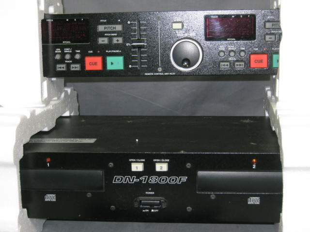 Denon DN1800F Dual Disc Rack Mount Pro DJ CD Player NR! 3