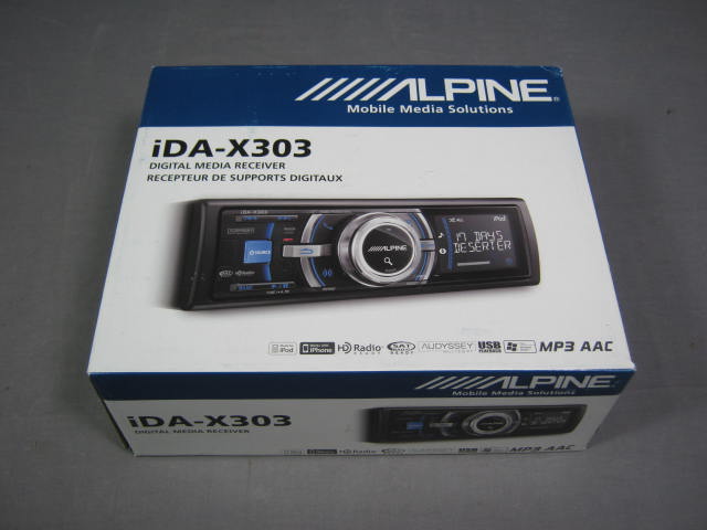 NEW Alpine IDA-X303 iPod/SAT/HD Digital Media Receiver