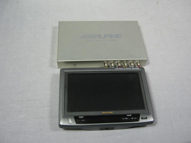 Alpine TME-M750A 6.5" Wide Car LCD Color Monitor Demo 2