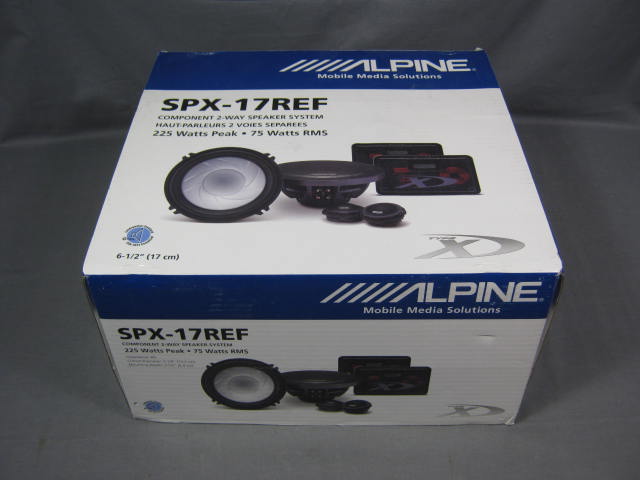 Alpine SPX-17REF 6.5" Type-X Component Speaker System
