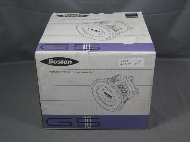 NEW Boston Acoustics G5 10" Car Subwoofer Sub G510-44