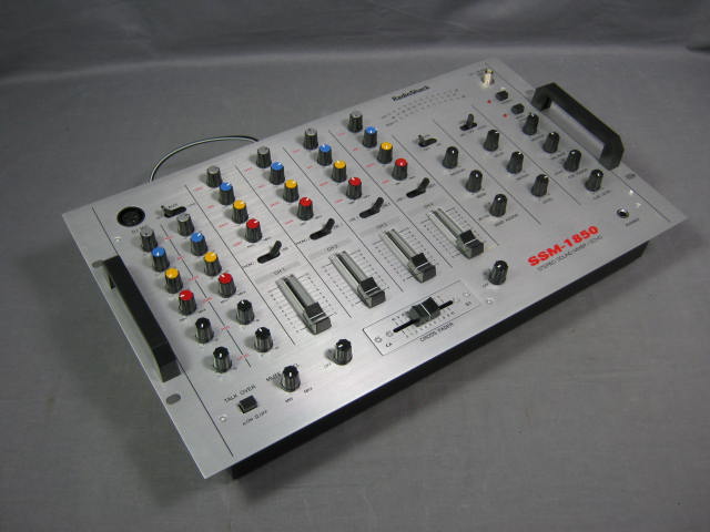 Radio Shack SSM-1850 4-Channel Mixer EQ Mixing Board NR 1