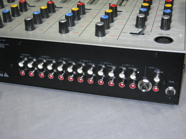 Radio Shack SSM-1850 4-Channel Mixer EQ Mixing Board NR 3