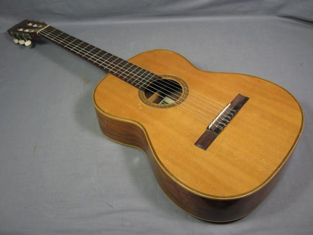 Vtg Giannini AWN60 Brazilian Acoustic Classical Guitar